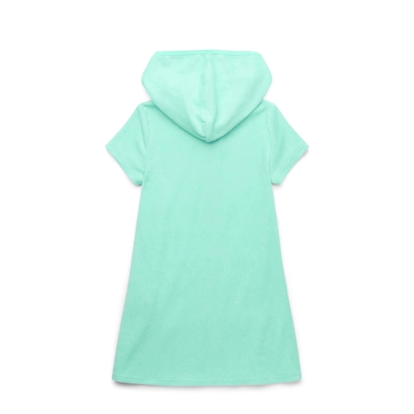 Wonder Nation Hooded Swim Coverup Young Girls MEDIUM 7/8 - Picture 3 of 5